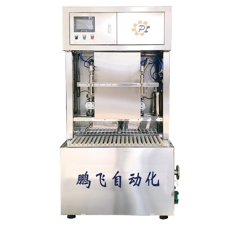 半自動(dòng)雙頭油脂灌裝機（中包）