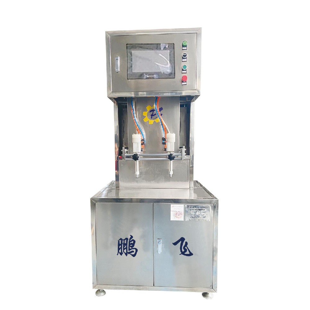 半自動(dòng)雙頭油脂灌裝機（小包）
